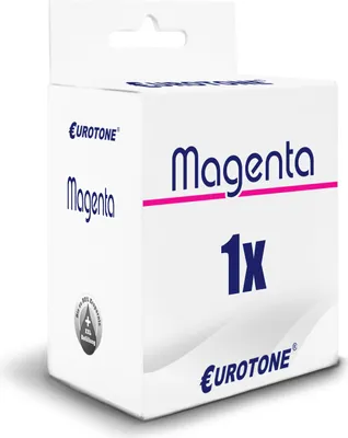 Produktbild von 1x Eurotone Tintenpatrone Alternative für Epson T1813 18XL C13T18134010 Rot Magenta