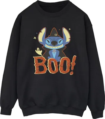Produktbild von Disney - "Boo!" Sweatshirt für Damen BI23002 (XXL) (Schwarz)