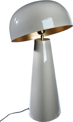 Produktbild von Gilde Bodenleuchte, Pilz, "Mushroom", Metall, grau, VE 1, H. 95 cm, D. 50,5 cm  53225