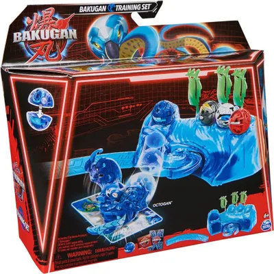 Produktbild von Bakugan 3.0 Training Set, Trainingslandschaft mit individuell zusammenstellbarer Actionfigur und Sammelkarten, unterschiedliche Varianten, Spielset, 6 Jahr(e)