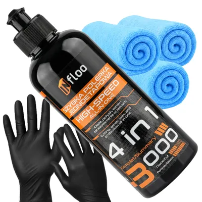 Produktbild von INfloo Polierpaste 4in1 3000 300ml Autolack Politur Lackaufbereitung