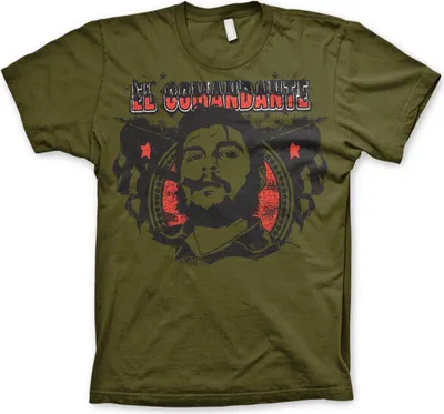 Produktbild von Che Cigar - El Comandante T-Shirt - Small - Olive
