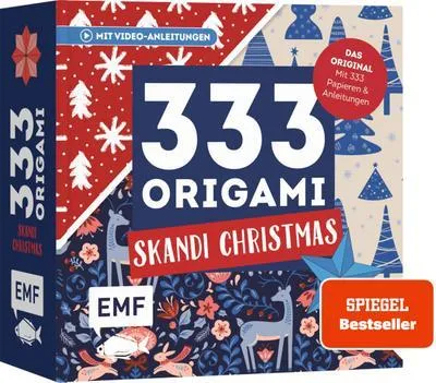 Immagine prodotto di 333 Origami - Skandi Christmas - Zauberschöne Papiere falten für die Weihnachtszeit