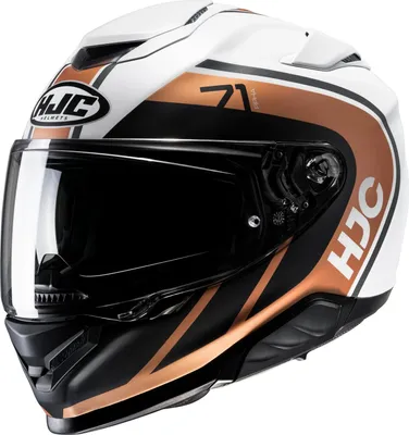 Produktbild von HJC RPHA71 MAPOS Integralhelm weiss-bronze MC9SF S S in weiß