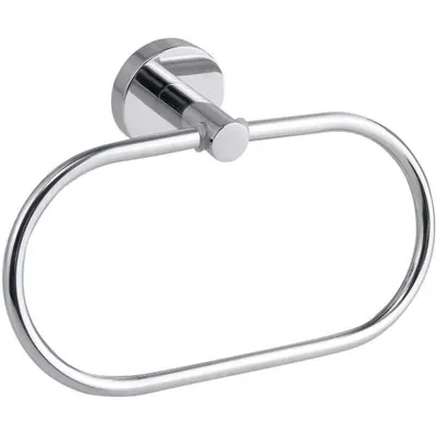 Produktbild von Handtuchhalter-Ring Smooz verchromt inkl. Klebelösung
