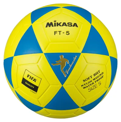 Produktbild von Mikasa FT-5 Footvolley Ball - FIFA Quality, Farbe:blau / gelb