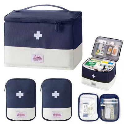 Produktbild von Omgoods – Set zur Aufbewahrung von Medikamenten mit Reiseapotheke