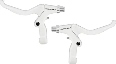 Produktbild von Fahrrad Bremshebel Set von Promax weiß