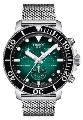 Produktbild von Tissot Seastar 1000 Chronograph Green Black 45.5mm