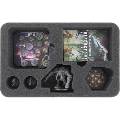 Productafbeelding van Schuimrubberinlegplaten voor Blackstone Fortress: Ambull en miniaturen
