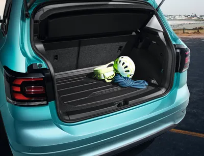Produktbild von Original VW T-Cross Gepäckraumeinlage Kofferraumeinlage eröhter Ladeboden
