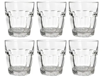 Produktbild von Bormioli Rocco Wassergläser Rock Bar 270 ml - 6 Stücke