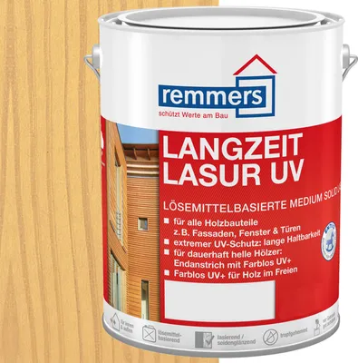 Produktbild von Remmers Dauerschutz-Lasur UV farblos UV+ 2,5 l, Holzlasur
