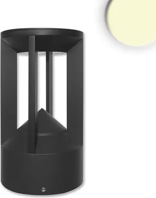 Produktbild von ISOLED LED Leuchte Poller-4, 9W, sandschwarz, warmweiß
