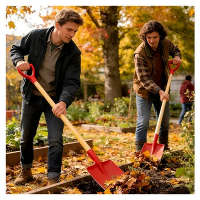 Produktbild von Ersatzgriff für Schneeschaufel, ergonomischer Griff zum Graben und Schneeräumen - Ideal für Garten, Hof, Terrasse und Gehwege