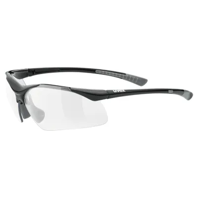 Produktbild von Uvex Sportstyle 223 Gogle Black & Grey szkła bezbarwne (2218) S53.0.982.2218
