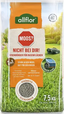 Produktbild von Allflor Eisendünger gekörnt Moos nicht bei dir 7,5 kg