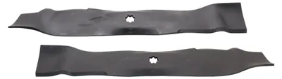 Produktbild von 2x Messer passend für John Deere SABO GX23227 GX23228 Rasenmäher 55cm