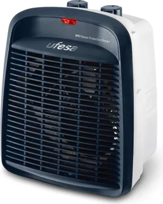 Obrázok produktu pre Ufesa 83105502, Elektrický ohrievač s ventilátorom, IPX1, Vnútorný, Stôl, Podlaha, Tabuľka, Modrá, Otočné