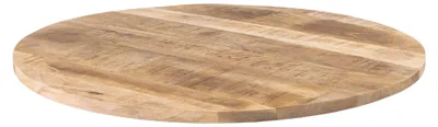 Produktbild von Tischplatte rund Mango rough 70 x 70 cm EMILIO
