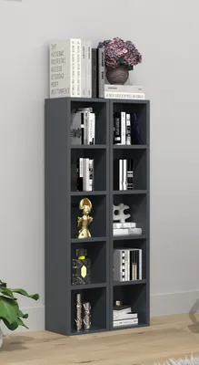 Produktbild von VCM Holz CD DVD Stand Aufbewahrung Standregal Bücherregal Deko Regal Megosa S