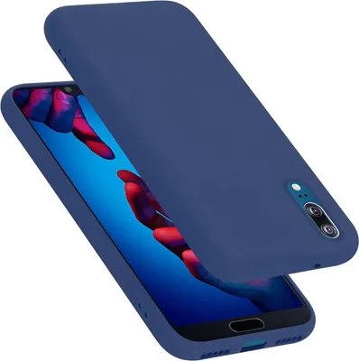 Produktbild von Cadorabo Schutzhülle für Huawei P20 Hülle in Blau Handyhülle Case Cover TPU Etui