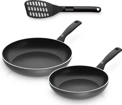 Image de WMF PermaDur Inspire Stielpfannen-Set (24 und 28 cm) mit Pfannenwender 3201111797 4000530733009