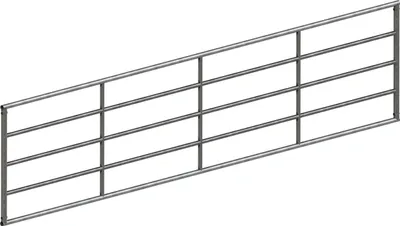 Produktbild von Starres Weidetor, 100cm, 5m verzinkt
