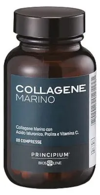 Produktbild von PRINCIPIUM Marine Kollagen, 80 Tabletten, Zweischichtformel