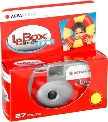 Image de AGFA appareil photo jetable Le Box 400, 135 mm , 27 prises de vue - extérieur - sans flash