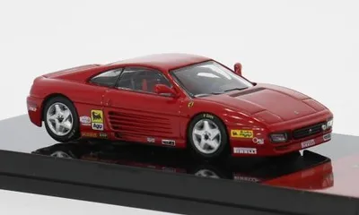 Immagine prodotto di Tarmac Works T64-082-PRE - 1/64 - Ferrari 348 GTB, rossa - Nuovo