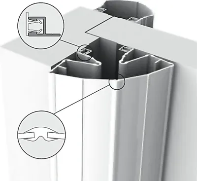 Immagine prodotto di ELLEN Finprotect Plus 5090 da avvitare KF argento, L 2500 mm