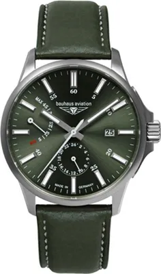 Produktbild von Bauhaus 2860-4 Herrenuhr Aviation Automatik Titanium 42mm 10ATM