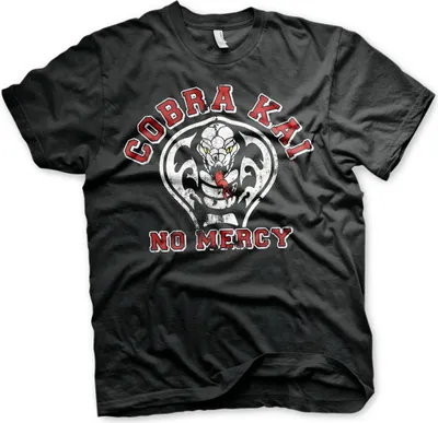 Produktbild von Cobra Kai - No Mercy T-Shirt - X-Large - Black