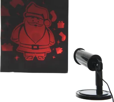 Produktbild von LED Projektor Santa für Außen 6x6x20 cm rot