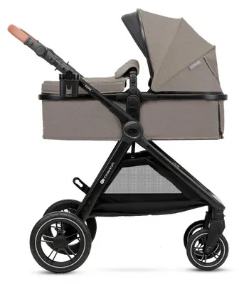 Image de Kinderkraft Poussette 3en1 Esme Pro / Poussette combinée, Kinderkraft:Sand Beige