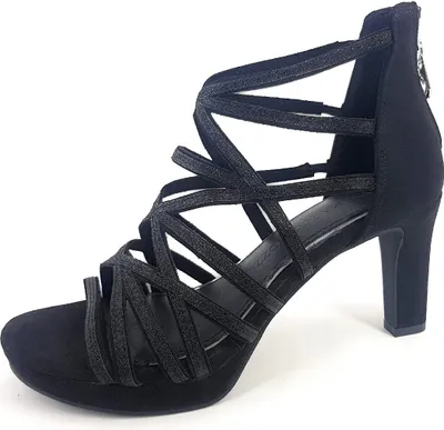 Produktbild von Marco Tozzi Damenschuhe Sandalen Elegant Sandalette Schwarz Elegant, Schuhgröße:38 EU