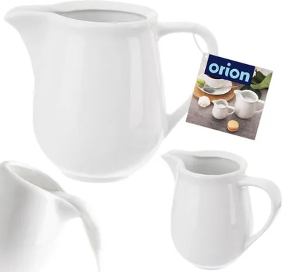 Produktbild von Weißes Milchkännchen aus Porzellan, Soße, MONA, 260 ml, ORION 155305