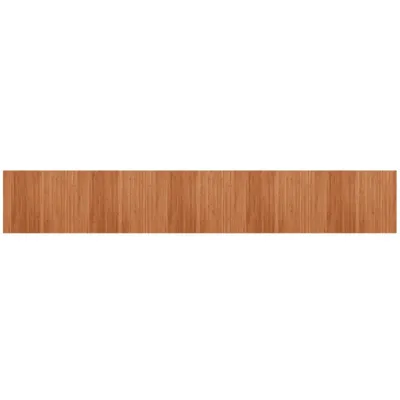 Produktbild von Teppich Rechteckig Braun 80x500 cm Bambus