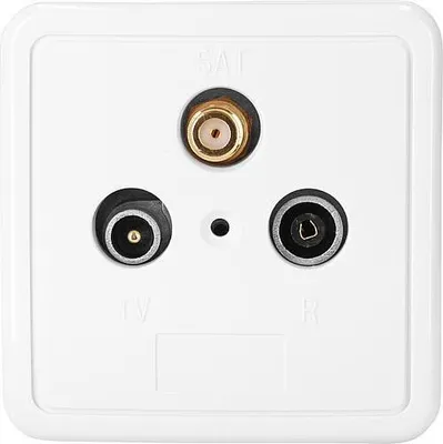 Produktbild von Axing SSD00210 3-Port Antennensteckdose CATV ,