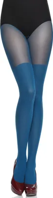 Produktbild von Merry Style Damen Strumpfhose MS 387 (Dunkeltürkis, M (36-40)) .
