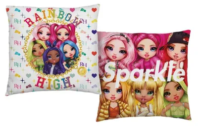 Image de Rainbow High Coussin Décoratif 40 x 40 cm