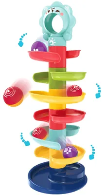 Produktbild von Kugelbahn - Spiralset + 2 Kugeln / Woopie