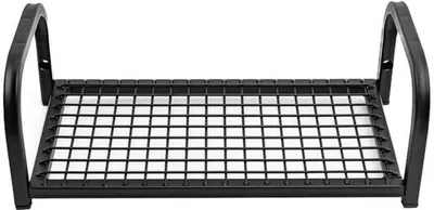 Produktbild von Industrieller Wandrek mit schwarzem Metall-Design für jeden Raum