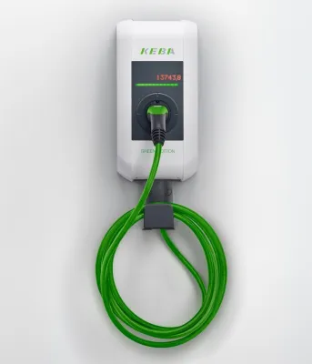 Produktbild von KEBA X-Series EN Typ2 6m 22KW RFID ME 128810 ISO 15118 hardware-ready