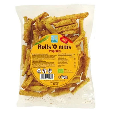 Image de Rolls'O maïs poivron 125g