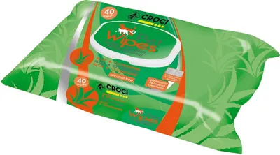 Produktbild von Feuchttücher für Haustiere GILL'S XL 30 x 20 cm 40 Stück