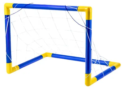 Immagine prodotto di Set sportivo: porta + pallone + pompa - Leantoys