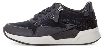Produktbild von Gabor - Nubuk/Lack - Damenschnürer - dark-blue 5695746 (4,5/dark-blue)