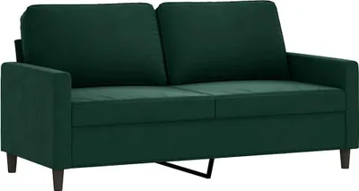 Produktbild von vidaXL 2-Sitzer-Sofa Dunkelgrün 140 cm Samt